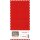 Karten Briefmarke Wellenrand rot 5 Stück