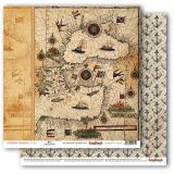 Scrapbooking Paper Pirates Maps