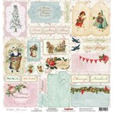 Scrapbooking Paper "Christmas Cards"