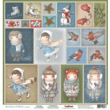 Scrapbooking Paper "Once Upon a Winter" I