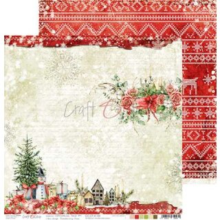 Scrapbooking Paper Christmas Time No.4