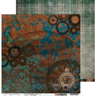 Scrapbooking Paper "Age Of Technology #6"