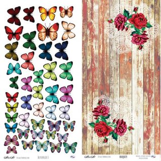 Motivpapier "Butterflies 3"