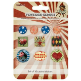 Kristall Sticker Vintage Circus