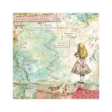 Motivpapier "Alice im Wunderland"