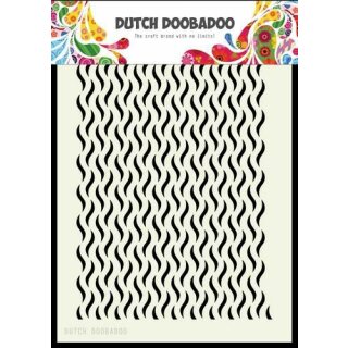 Dutch Doobadoo Schablone Floral Wellen A5