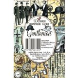 Junk Journal Mini Cards Gentleman 24 Bogen
