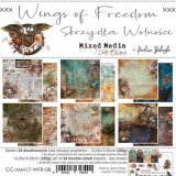 Motivpapierblock Wings of Freedom 24 Bogen