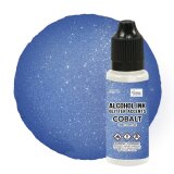 Stempelfarbe Alcohol Ink Glitter Cobalt 12ml