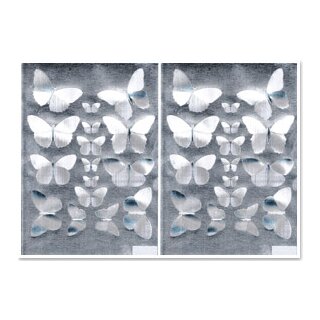 REDDY Dufex" Schmetterlinge Metallic" 2 Bogen