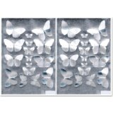 REDDY Dufex" Schmetterlinge Metallic" 2 Bogen